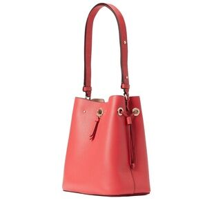 Kate Spade Marti Large Bucket Bag - Dark Watermelon Gelato